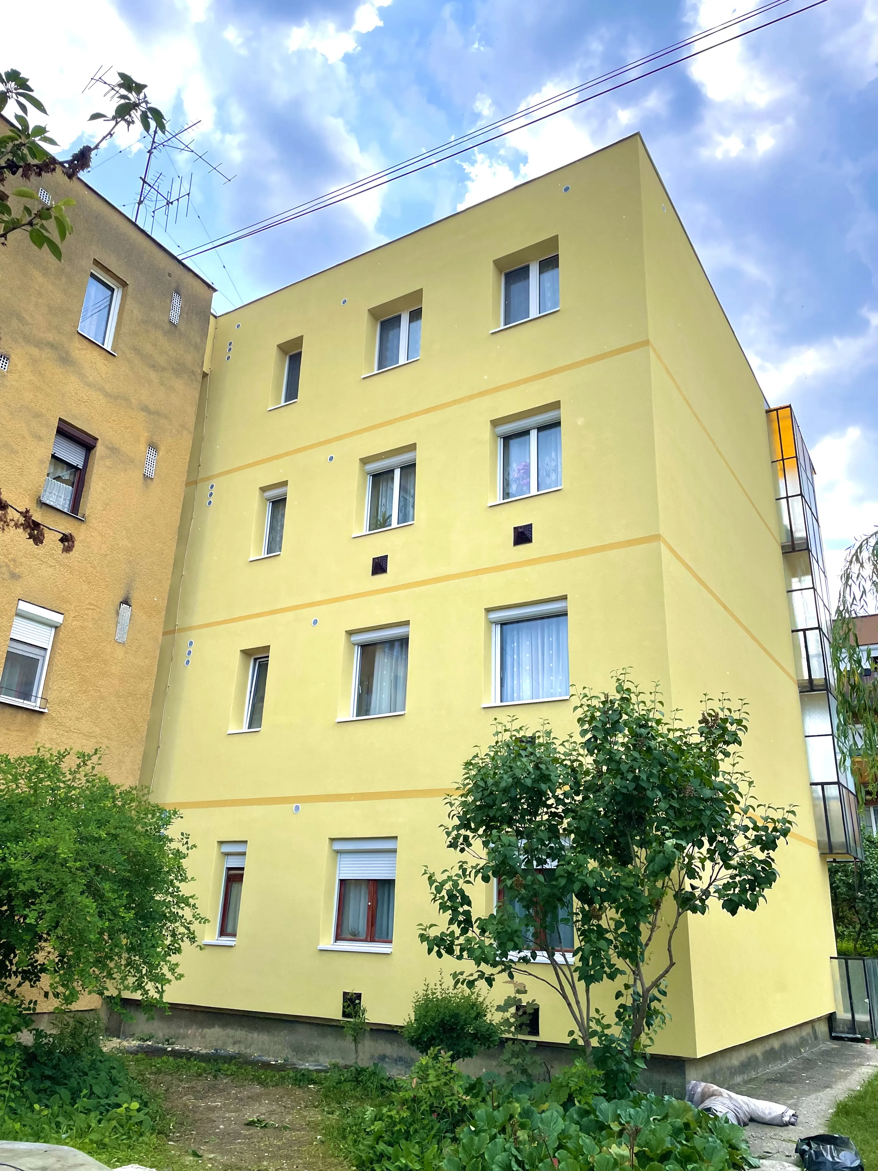 Homlokzat hőszigetelés